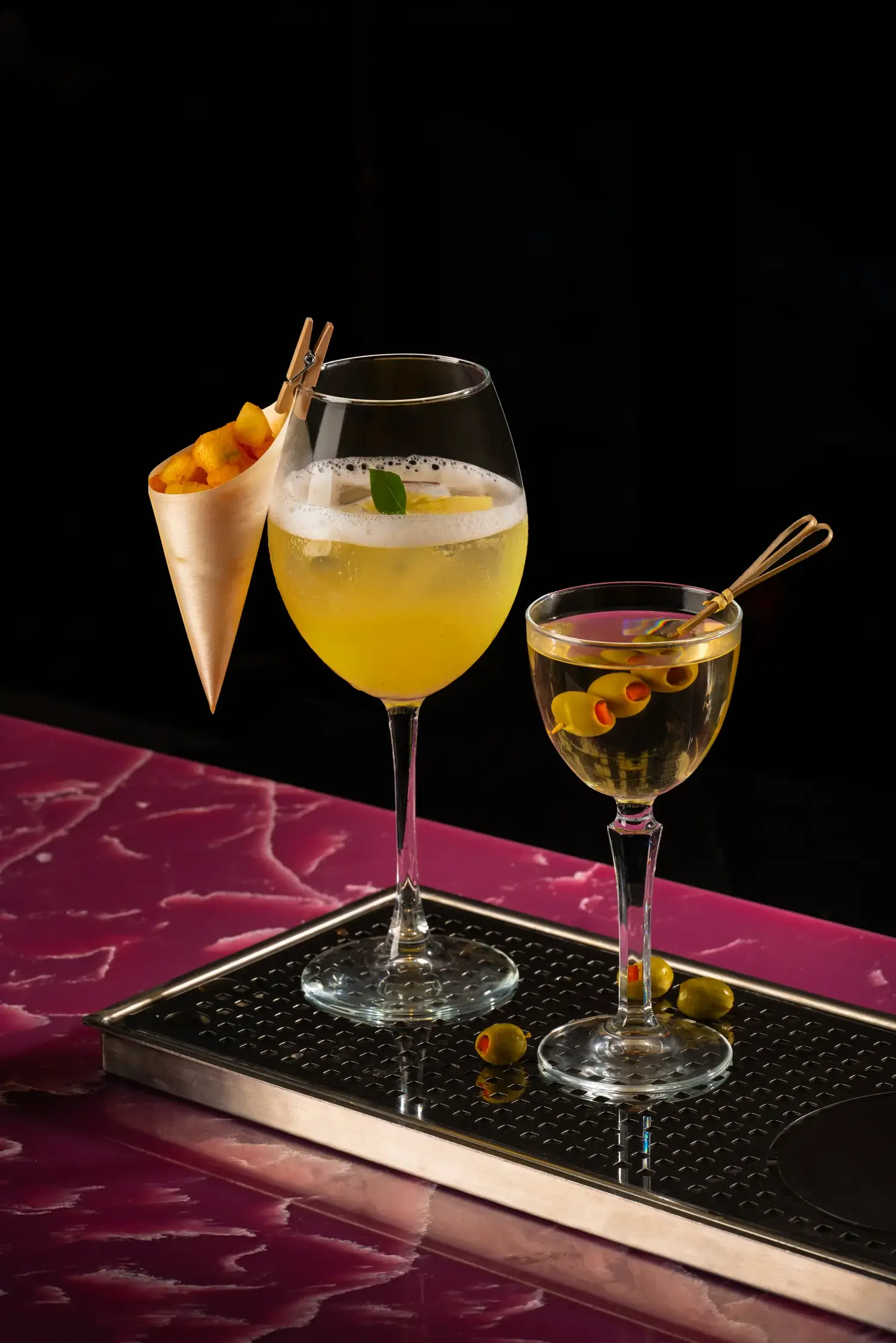 Southbound and The Host cocktails at Heyou